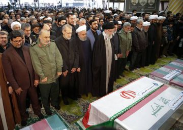 Los líderes iraníes rinden tributo al general Soleimani