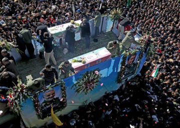 Al menos 56 muertos en una estampida durante el funeral del general iraní Soleimani
