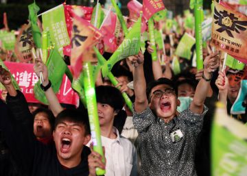 La lección de Hong Kong marca a los jóvenes de Taiwán