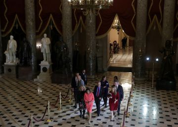 La Cámara de Representantes envía al Senado los cargos contra Trump y activa el juicio La Cámara de Representantes envía al Senado los cargos contra Trump y activa el juicio