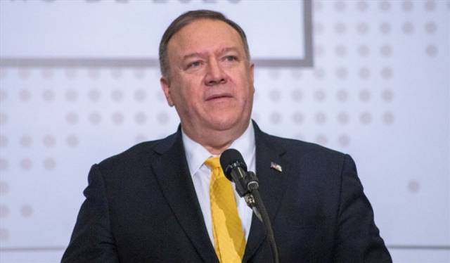 El Secretario de Estado de Estados Unidos, Mike Pompeo.