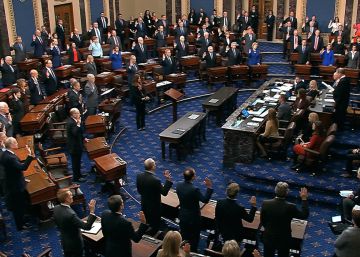 La Casa Blanca pide al Senado que “absuelva inmediatamente” a Trump