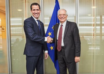 Guaidó pide a la UE seguir con las sanciones contra el régimen de Maduro