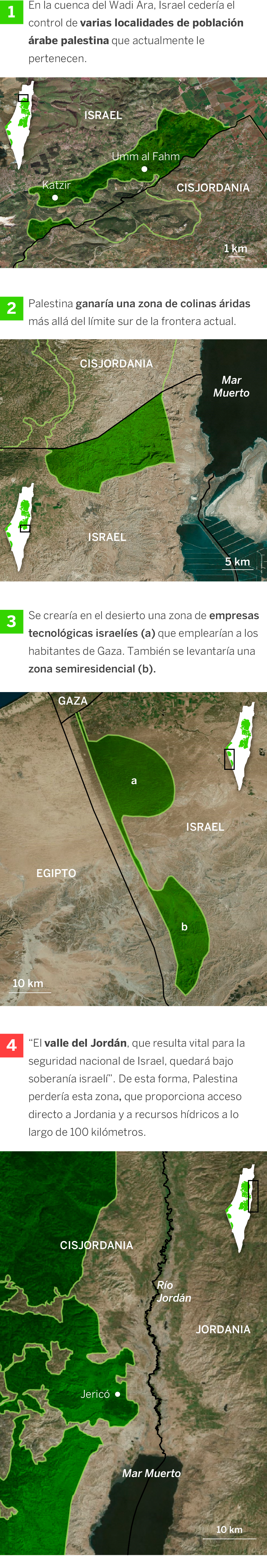 El precio que pagan los palestinos en el plan de Trump