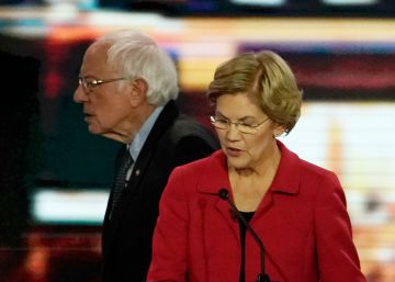 Bernie Sanders y Elizabeth Warren se encuentran en el Reino de Satán Bernie Sanders y Elizabeth Warren se encuentran en el Reino de Satán