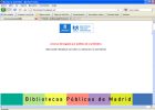 Veto a las webs del 15-M en las bibliotecas municipales de Madrid