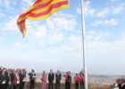 Barcelona restituye en Montjuïc la senyera izada por Lluís Companys