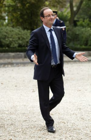 El aspirante socialista francés a la presidencia, François Hollande, se puso a dieta cuando decidió presentarse a las primarias, que acaba de ganar. Perdió 11 kilos. El aspirante socialista francés a la presidencia, François Hollande, se puso a dieta cuando decidió presentarse a las primarias, que acaba de ganar. Perdió 11 kilos.
