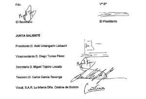 Comité Ejecutivo del Instituto Noos. Comité Ejecutivo del Instituto Noos.