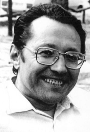 El sacerdote Victorino Aranguren en 1978.