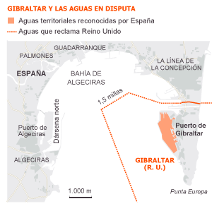 La Guardia Civil se encara con patrulleras del Peñón que acosaban a tres pesqueros