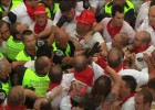 Un grupo de violentos revienta el riau-riau
