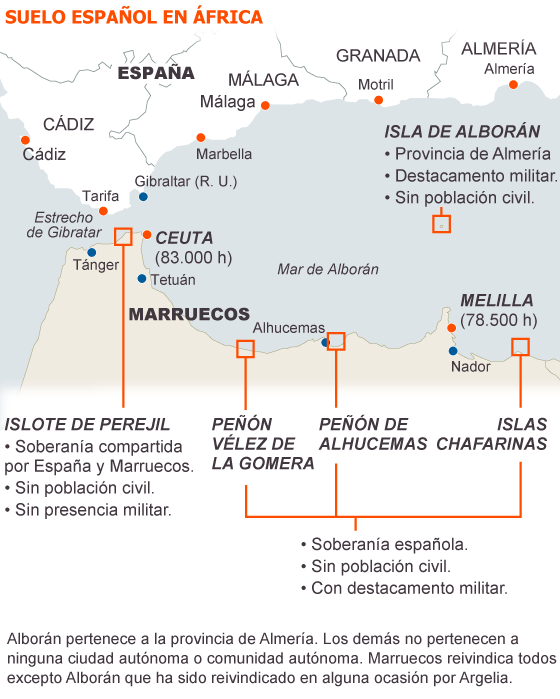 Peñones e islotes: la nueva entrada de los ‘sin papeles’ en España