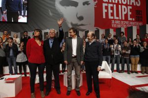 A la izquierda, María González Veracurz.