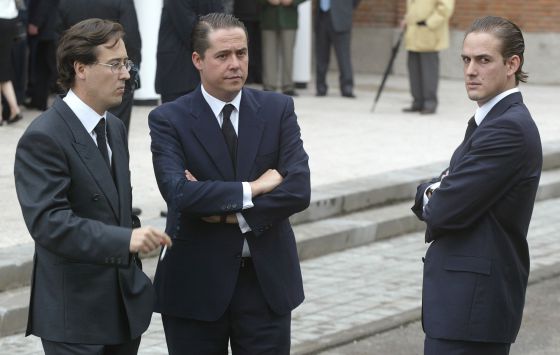 El empresario Fernando Masaveu, en el centro. El empresario Fernando Masaveu, en el centro.