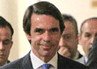 Aznar: “Yo no estoy contra nadie, estoy con los españoles” Aznar: “Yo no estoy contra nadie, estoy con los españoles”