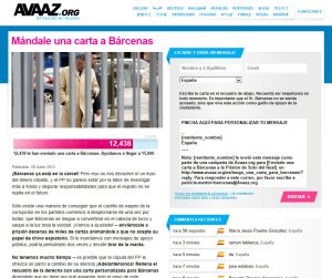 Tengo una carta para el preso Bárcenas Tengo una carta para el preso Bárcenas