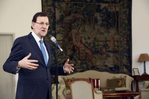 Rajoy en su comparecencia tras una reunión con Merkel. Rajoy en su comparecencia tras una reunión con Merkel.