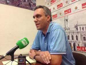 Javier Izquierdo, en una rueda de prensa este miércoles en Valladolid. Javier Izquierdo, en una rueda de prensa este miércoles en Valladolid.