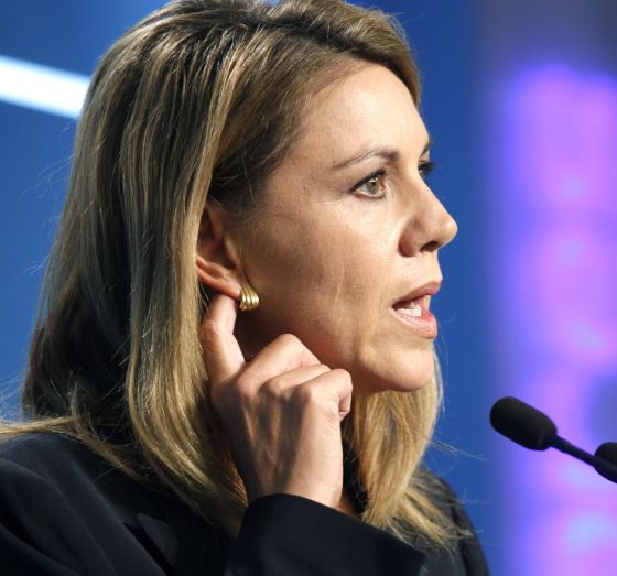 Cospedal, el pasado día 14 de octubre. Cospedal, el pasado día 14 de octubre.