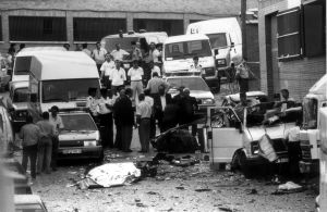 Asesinato de dos artificieros en Madrid (12-6-1991).