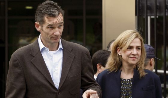 Iñaki Urdangarín y la infanta Cristina, en una foto de archivo.