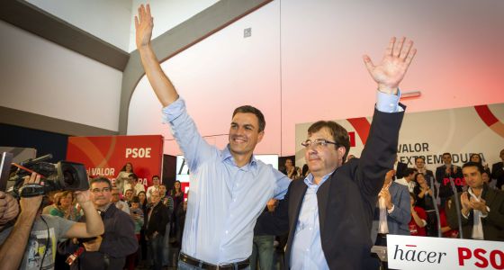 Fernández-Vara defiende a Pedro Sánchez de las críticas internas Fernández-Vara defiende a Pedro Sánchez de las críticas internas