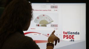 A fan on sale at the Socialist Party’s online store.