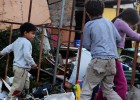 La caridad del vendedor de globos