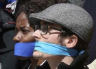 Protesta en el Congreso por la vuelta a la “estrategia del miedo”