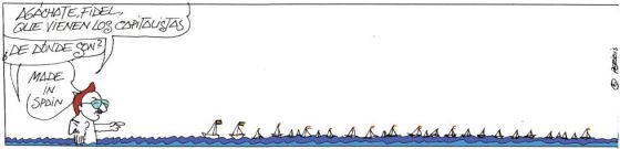 Viñeta de Peridis del 14 de abril.