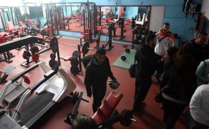 Gimnasio de artes marciales de Valls (Tarragona), registrado por los Mossos d'Esquadra durante la operación contra el terrorismo yihadista.