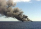 “Las explosiones se repetían a bordo, parecían bombas”