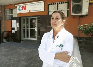 Teresa Mateos, enfermera de un centro de salud de Madrid.