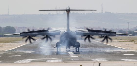 Plane crash in Sevilla
