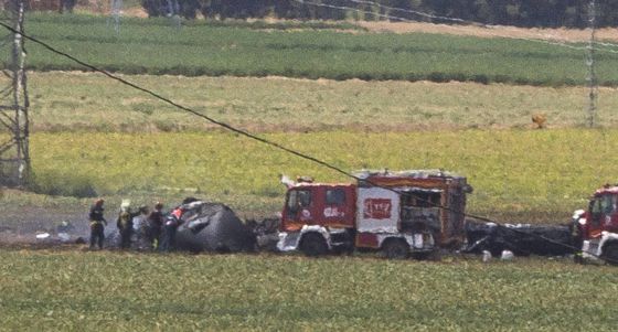 Accidente aéreo en Sevilla