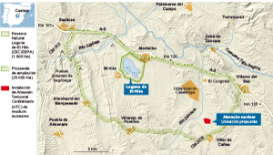 El mapa del conflicto en Villar de Cañas
