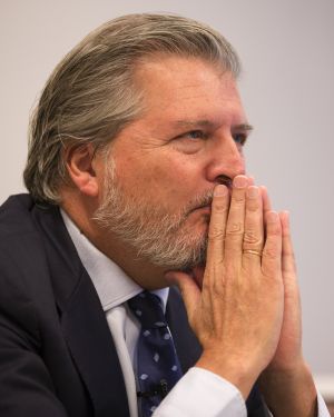 Íñigo Méndez de Vigo durant l'entrevista.