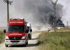 Sis morts en explotar una pirotècnia a Saragossa