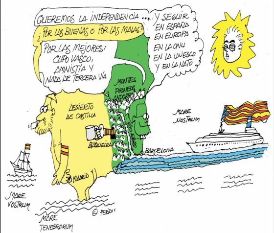 Los no soberanistas se disputan el apoyo clave del voto desmovilizado