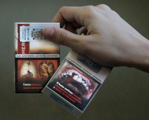 Tobacco sales have dropped by around half since 2008.