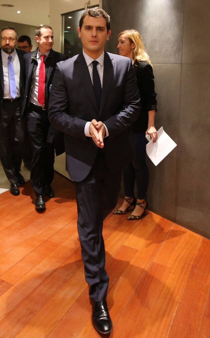 El presidente de Ciudadanos, Albert Rivera, el pasado jueves en el Congreso. El presidente de Ciudadanos, Albert Rivera, el pasado jueves en el Congreso.