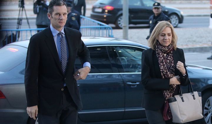 La infanta Cristina e Iñaki Urdangarín en los juzgados de Palma. La infanta Cristina e Iñaki Urdangarín en los juzgados de Palma.