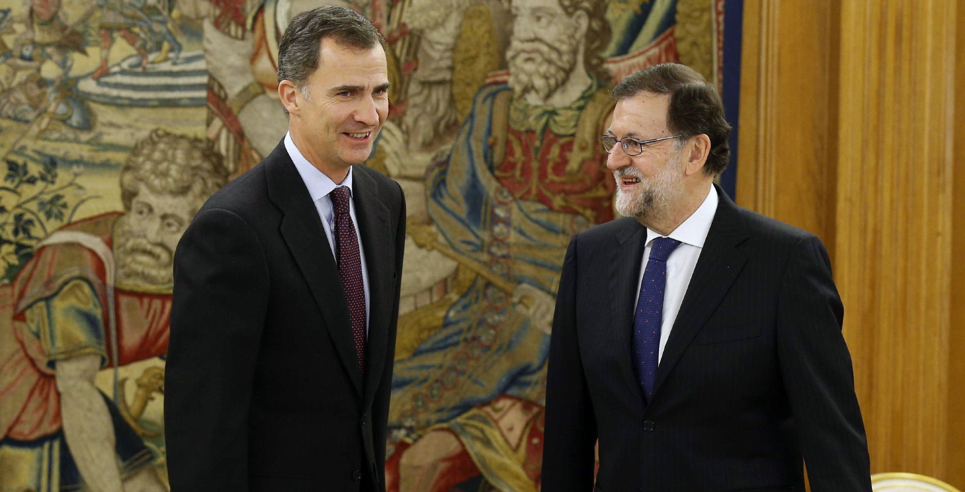 El Rey y el líder del PP, Mariano Rajoy, este martes. El Rey y el líder del PP, Mariano Rajoy, este martes.
