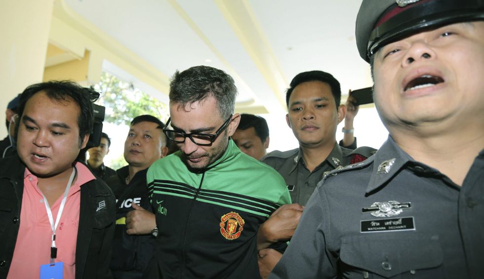 Tailandia tiene pruebas de ADN que incriminan al español detenido