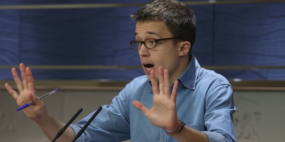El portavoz de Podemos, Íñigo Errejon, en una imagen de archivo.