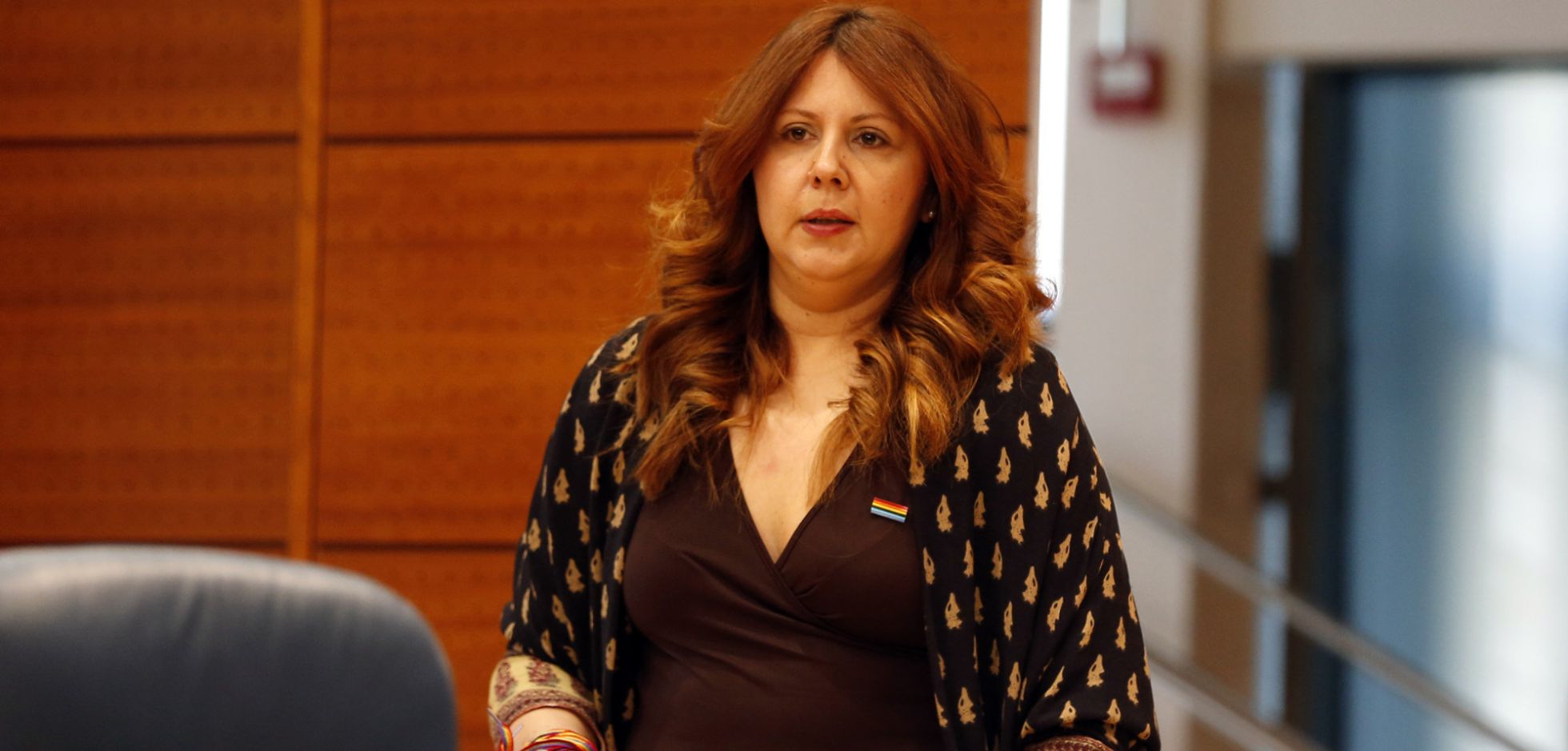 Eva Borox, en la Asamblea de Madrid. Eva Borox, en la Asamblea de Madrid.