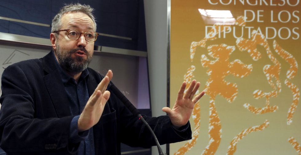El diputado Juan Carlos Girauta, portavoz de Ciudadanos.