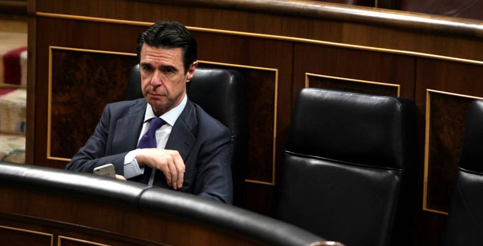 José Manuel Soria, en el Congreso este miércoles.