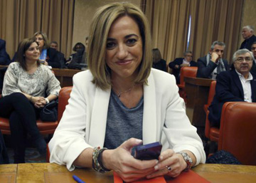 Chacón no encabezará la lista del PSC en las generales del 26 de junio
